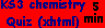 KS3 Chemistry Quiz - 9E Reactions of metals and metal compounds
