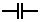 electrical circuit symbol for a capacitor