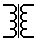 electrical circuit symbol for a transformer