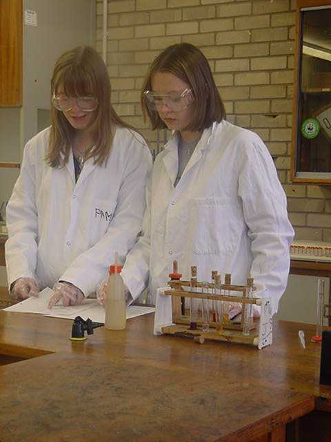 Year 12 AS Advanced Level Salters Chemistry Students at Whitby Community College Year 12 January 2002