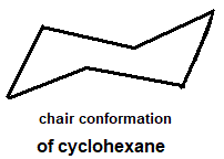 chair conformation diagram of cyclohexane molecular structure advanced organic chemistry