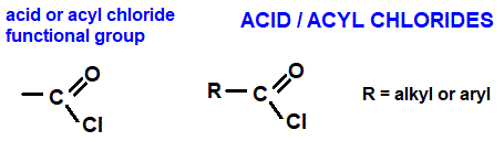 diagram structure of acid chloride acyl chloride functional group general structural formula advanced level organic chemistry
