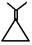 skeletal formula isomer of C6H10