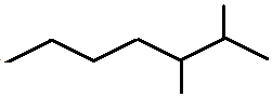 2,3-dimethylheptane skeletal formula structural constitutional formula R/S optical isomers enantiomers of molecular formula C9H20