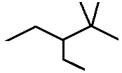 3-ethyl-2,2-dimethylpentane skeletal formula structural constitutional formula isomer of molecular formula C9H20