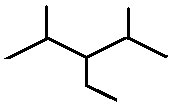 3-ethyl-2,4-dimethylpentane skeletal formula structural constitutional formula isomer of molecular formula C9H20