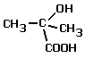 2-hydroxy-2-methylpropanoic acid structural formula doc brown's advanced A level organic chemistry revision notes