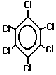 skeletal formula hexachlorobenzene molecular structure structural formula C6Cl6 advanced level organic chemistry doc brown