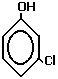structural formula 3-chlorophenol (meta m-chlorophenol) molecular structure advanced organic chemistry