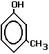 structural formula 3-methylphenol (m-methylphenol meta-cresol) molecular structure advanced organic chemistry
