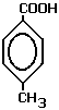 structural formula 4-methylbenzoic acid molecular structure advanced organic chemistry