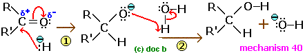 organic reaction mechanisms